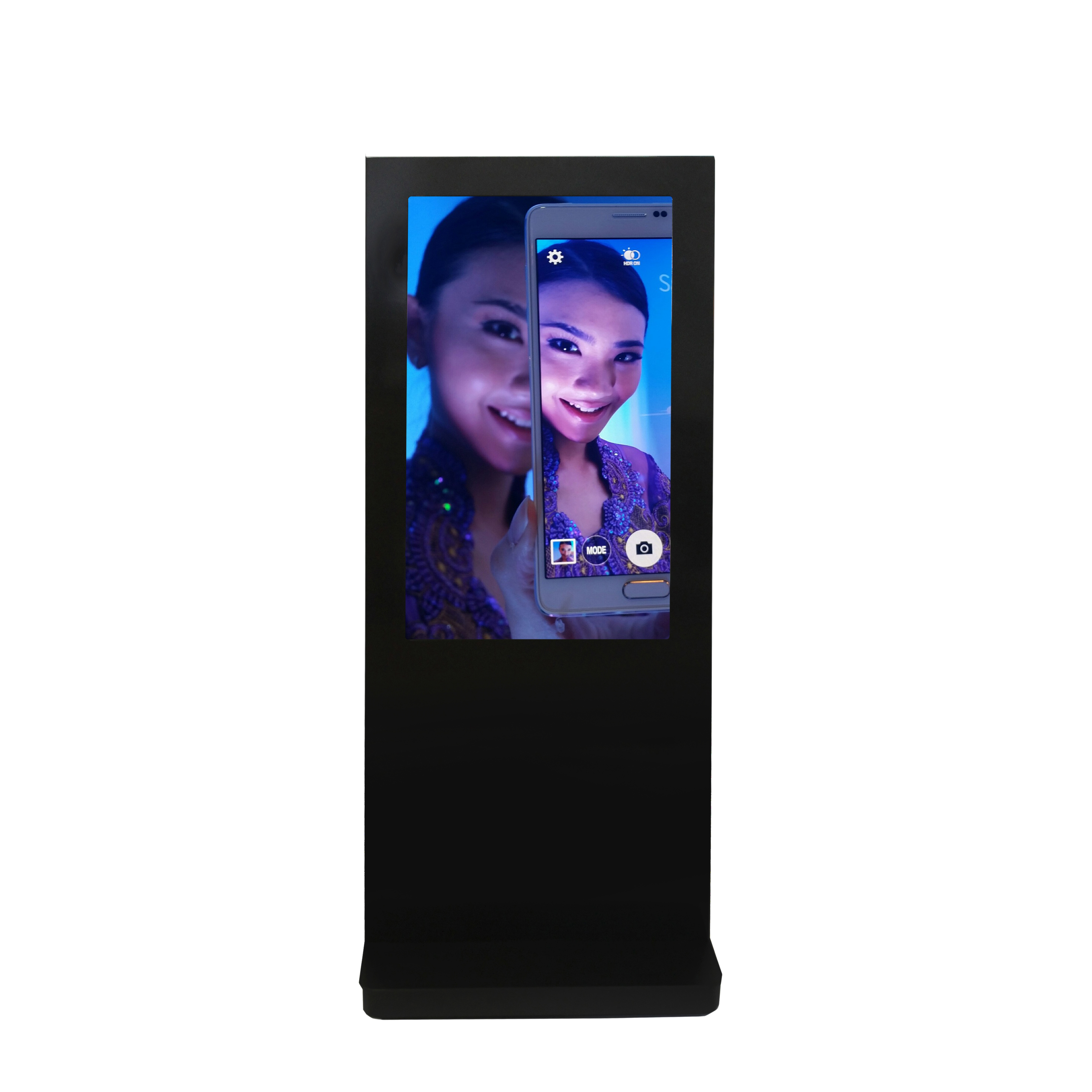 OUTDOOH outdoor kiosk for Samsung OHF Series screens