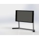 Cart for big size touch screens - HUBBIT - ERARD PRO