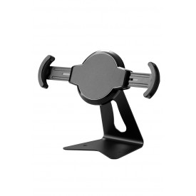 PODYS - Tilting and swivelling Tablet Stand for table or wall in black color