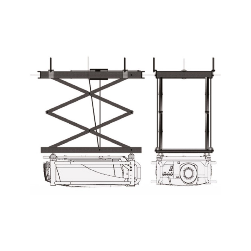Vp lift 100 kg Motorized lifts Ref. 737500 Erard pro