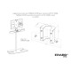 Yamaha CS 700 sound bar mount  LUX UP