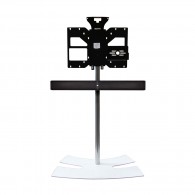 CRESTRON sound bar mount on LUX-UP