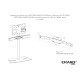 CRESTRON sound bar mount on LUX UP