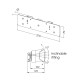 POLY X50 video sound bar mount