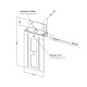 POLY X50 video sound bar mount