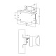 POLY X50, X52, X70 video sound bar mount