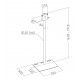 Easy to assemble stand with screen - EVENT stand - ERARD PRO