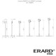 Easy to assemble stand with screen - EVENT stand - ERARD PRO