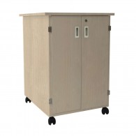 Woody - 19'' Rack Cabinet - Double sided doors
