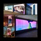 Floor-wall LED video wall