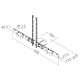 Supports pour barre son visio LOGITECH RALLY+