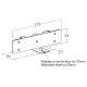POLY X30 video sound bar mount