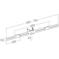 LOGITECH RALLY+ video sound bar mounts