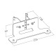 Supports pour barre son visio KANA/KANAGO