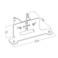 Supports pour barre son visio KANA/KANAGO