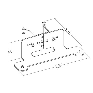 Supports pour barre son visio KANA/KANAGO