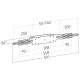 Sound bar mount for XPO/KROSS/KAMELEO stands