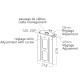 600045_Support barre visio sur colonnes XPO/KROSS/KAMELEO