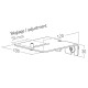 Sound bar mount for XPO/KROSS/KAMELEO stands