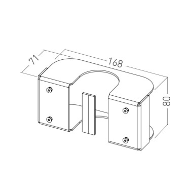 Sound bar mount for XPO/KROSS/KAMELEO stands