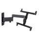 EXO 400TW3-tilting and swivelling wall mount for screen with 2 arms